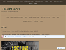 Tablet Screenshot of 3bucketjones.com